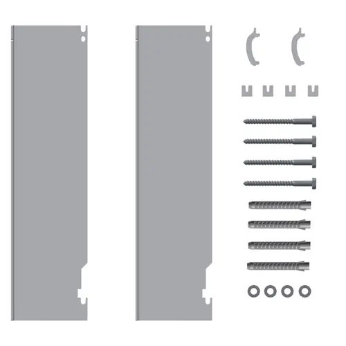 Kermi Wandkonsole WA100 für Hygiene-Kompakt-FHK, Typ 10, 20 und 30, BH 900 mm, ZB02190005